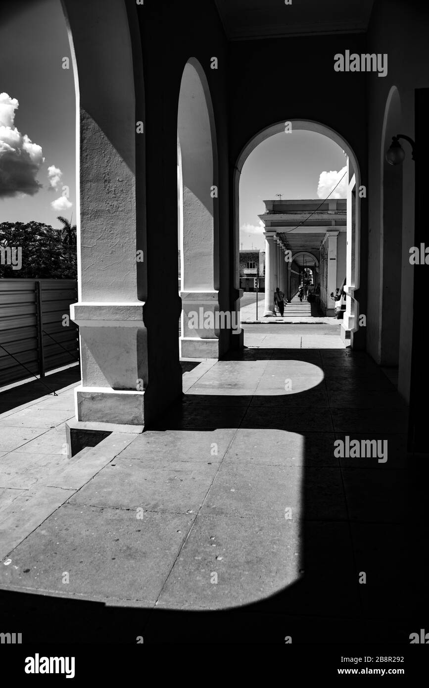 Archi a Cienfuegos, Cuba Foto Stock