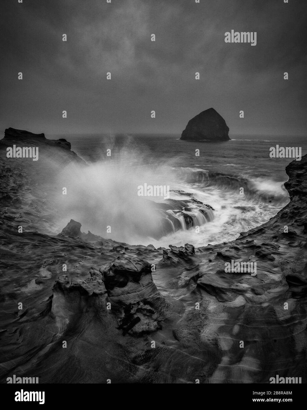 Oregon Coast Image Foto Stock