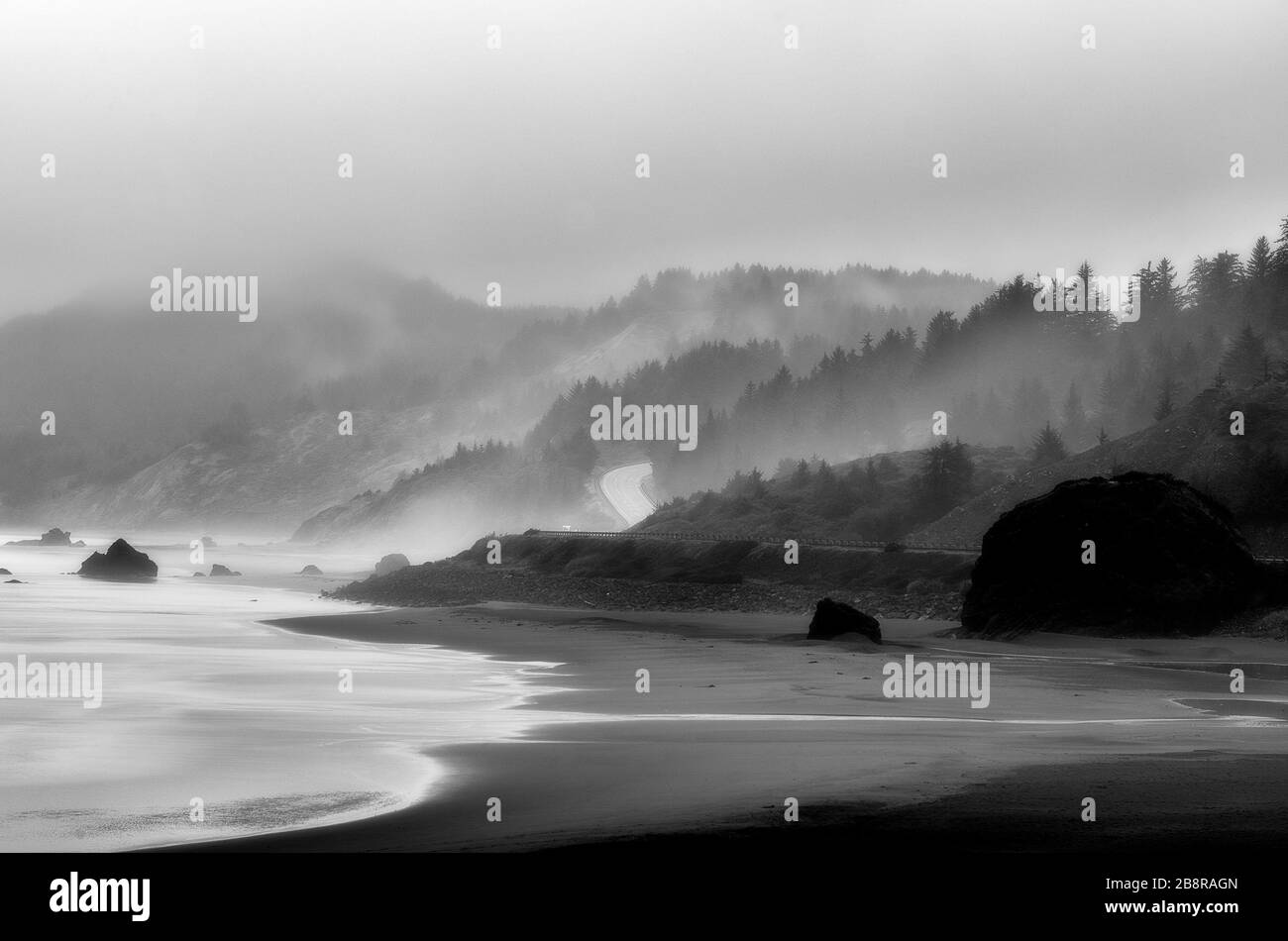 Oregon Coast Image Foto Stock