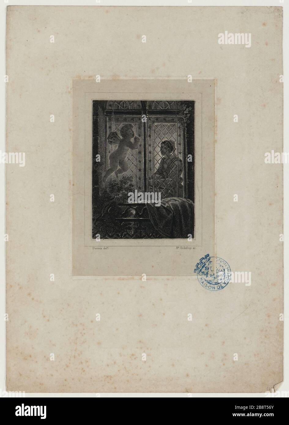 Odes et Ballades, Ballad II: Il Sylph Foto Stock