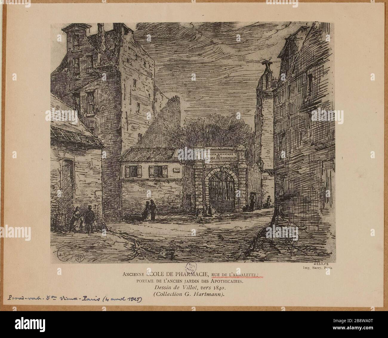 Vecchia scuola di farmacia, strada Crossbow Foto Stock