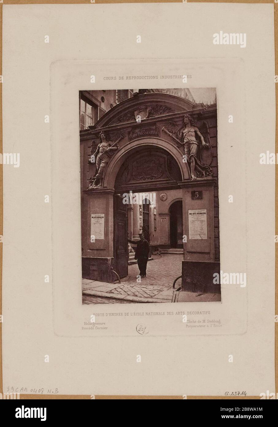 Durante le riproduzioni industriali. // Gateway Scuola Nazionale di Arti decorative Foto Stock