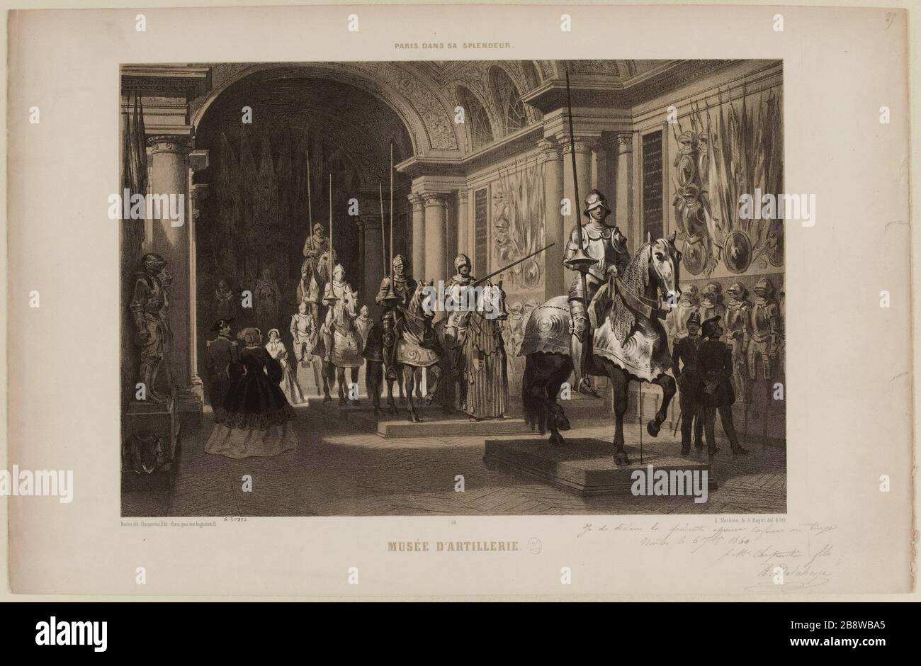 Parigi nella sua gloria. / Museo dell'artiglieria. Foto Stock