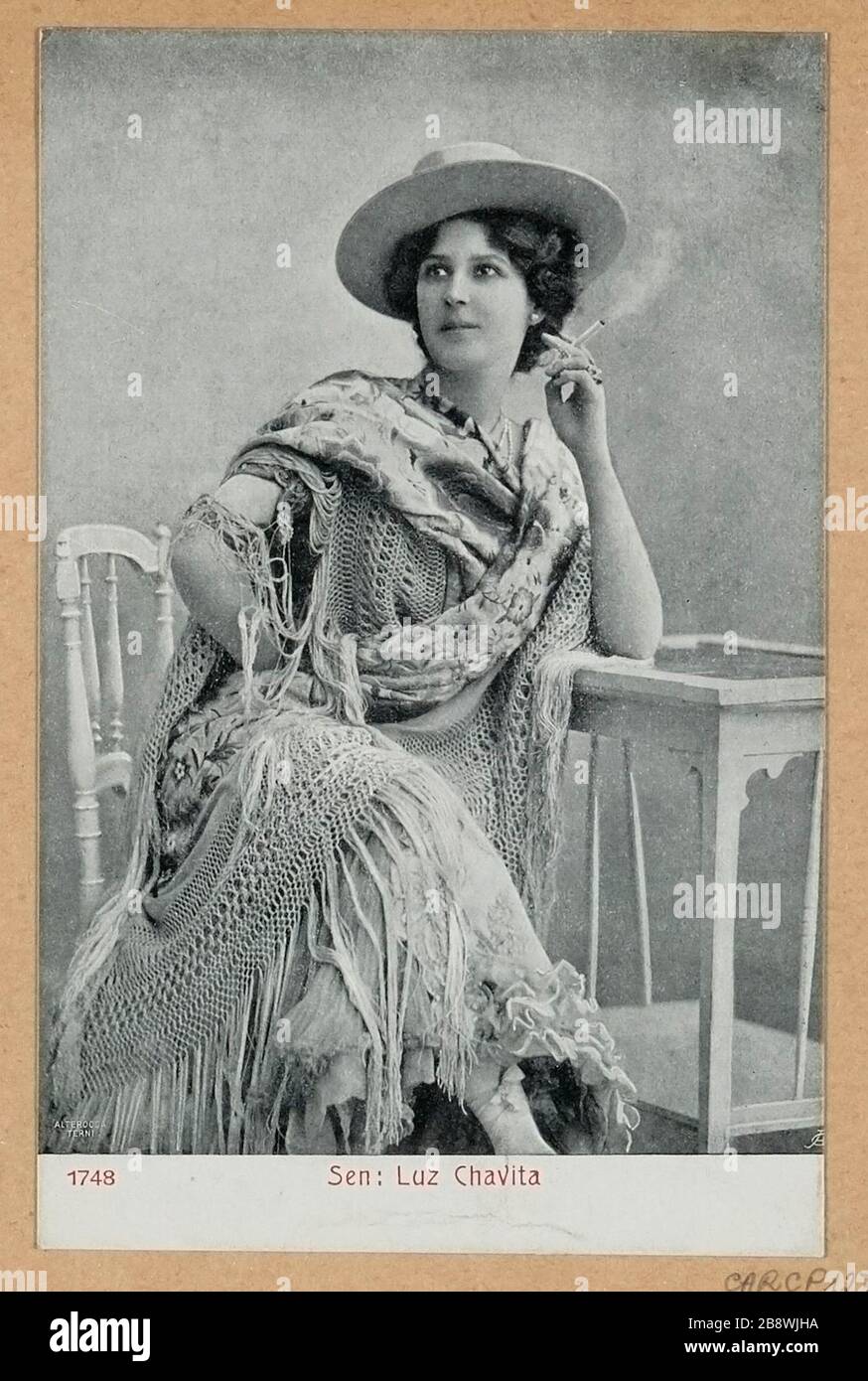 SEN: Luz Chavez Foto Stock