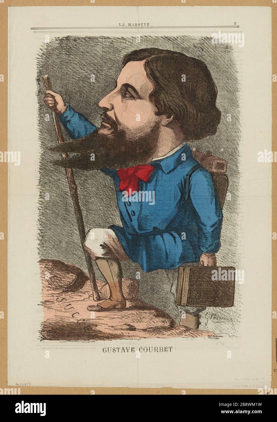 Gustave Courbet Foto Stock Gustave Courbet Foto Stock