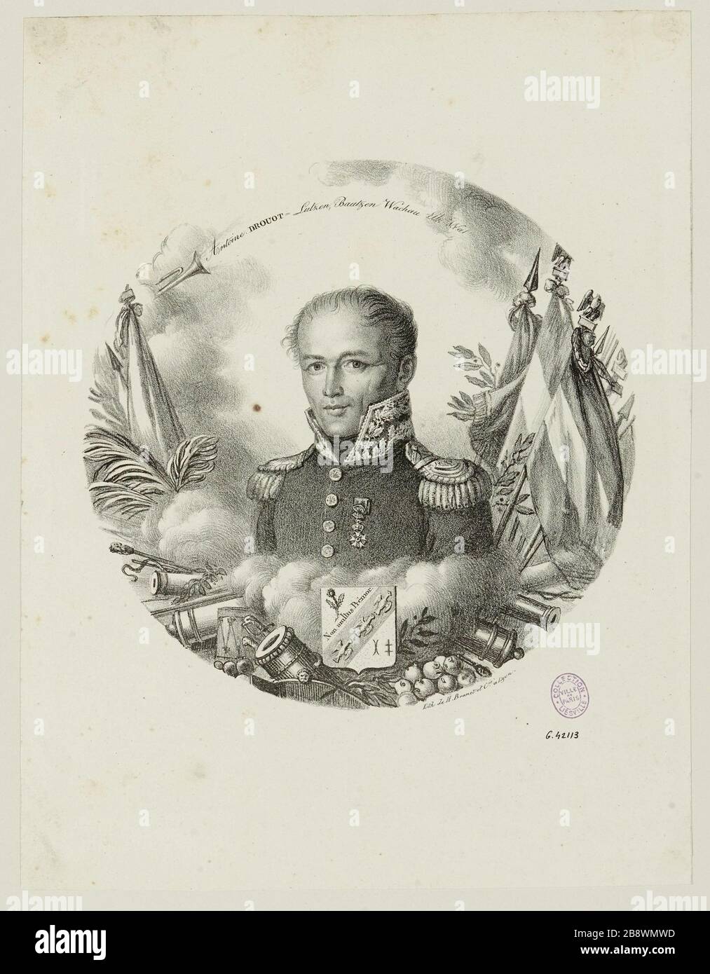 Antoine Drouot - Lutzen, Bautzen Wachau Foto Stock