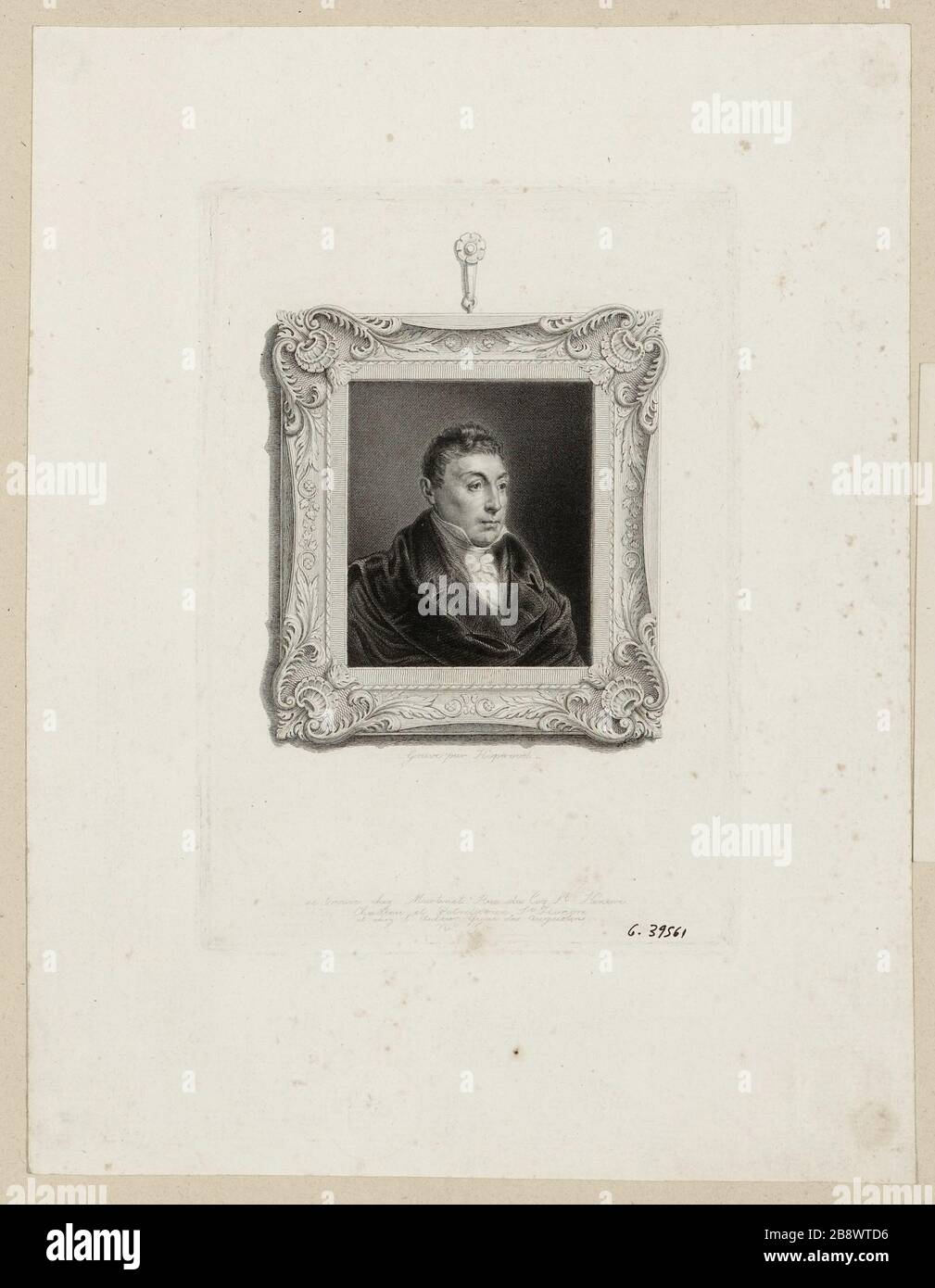 Marie-Joseph-Paul-Yves-Roch-Gilbert Motier Marquis la Fayette (1757-1834), generale e politico Foto Stock