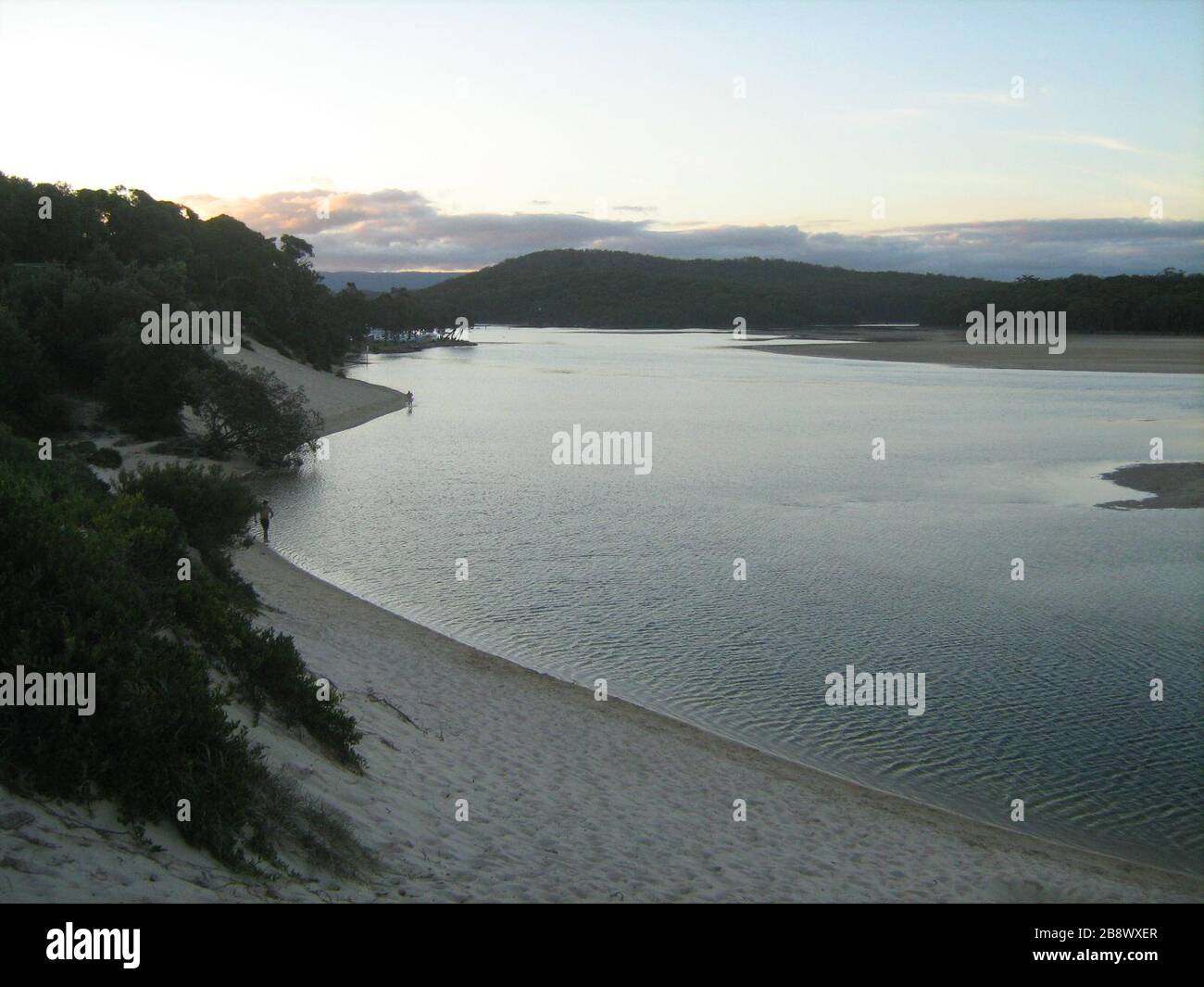 "L'inglese: Lago Conjola al tramonto.; 10 marzo 2008 (originale data di caricamento) (testo originale: febbraio 2008.); proprio lavoro (testo originale: self-made); Smegs07 (PARLA); ' Foto Stock