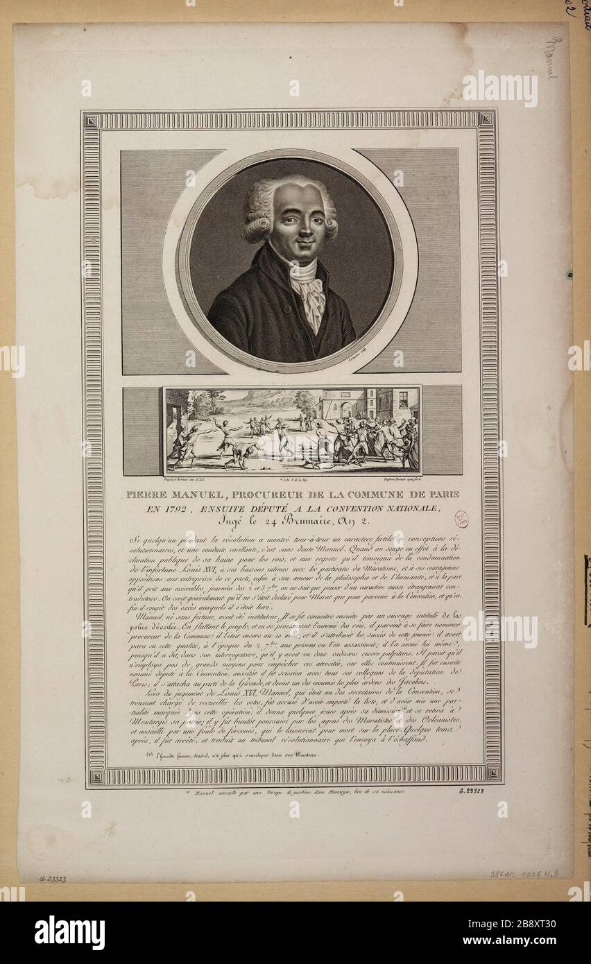 Peter Manuel, procuratore del comune di Parigi [...]. Foto Stock