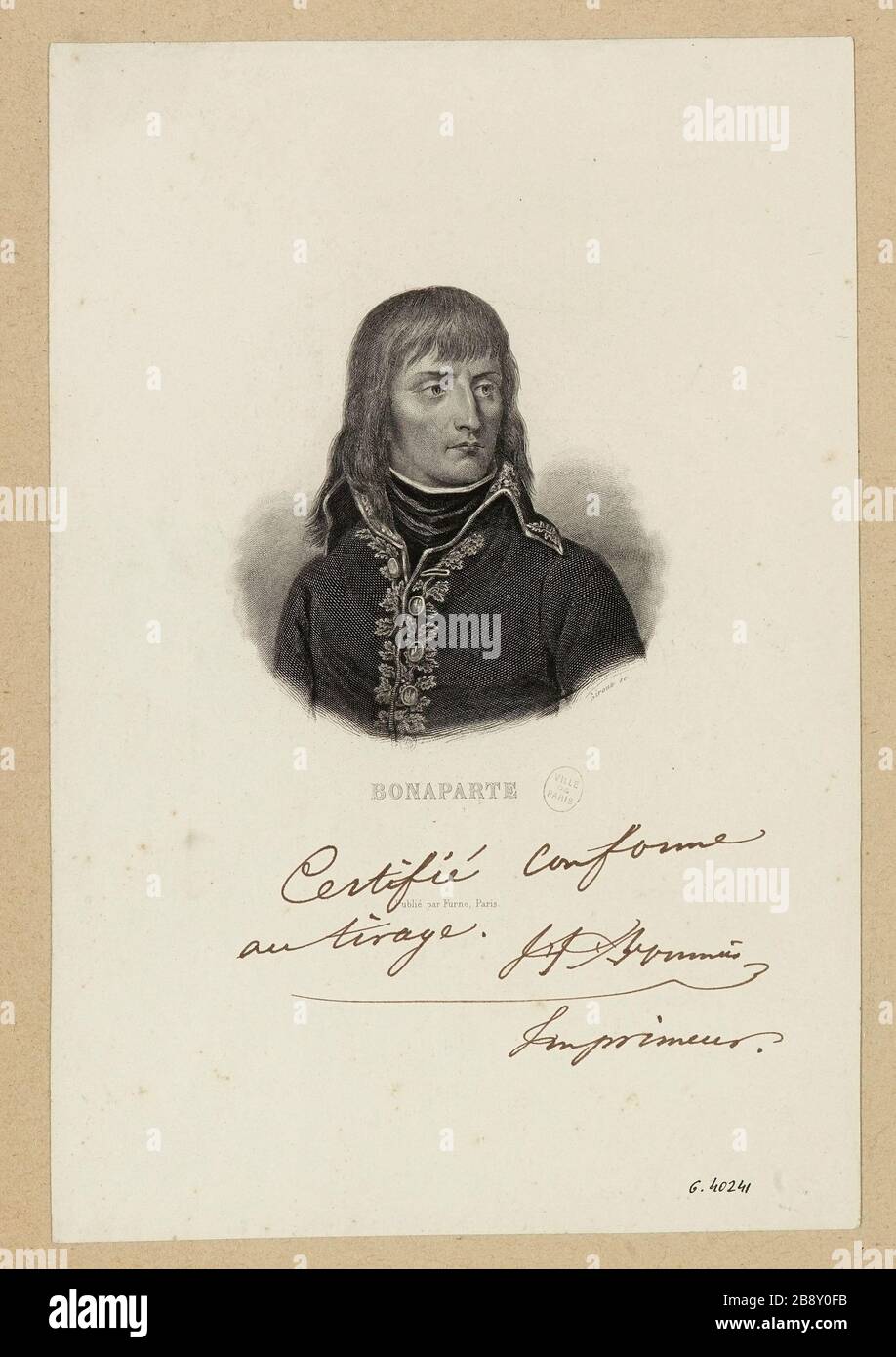 Bonaparte Foto Stock