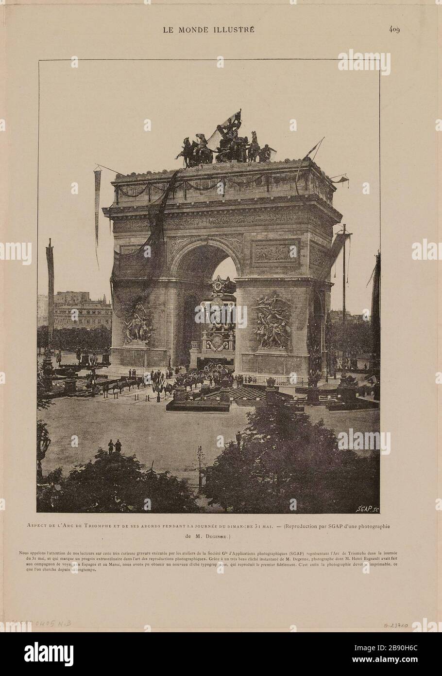 Funeral of victor hugo immagini e fotografie stock ad alta risoluzione