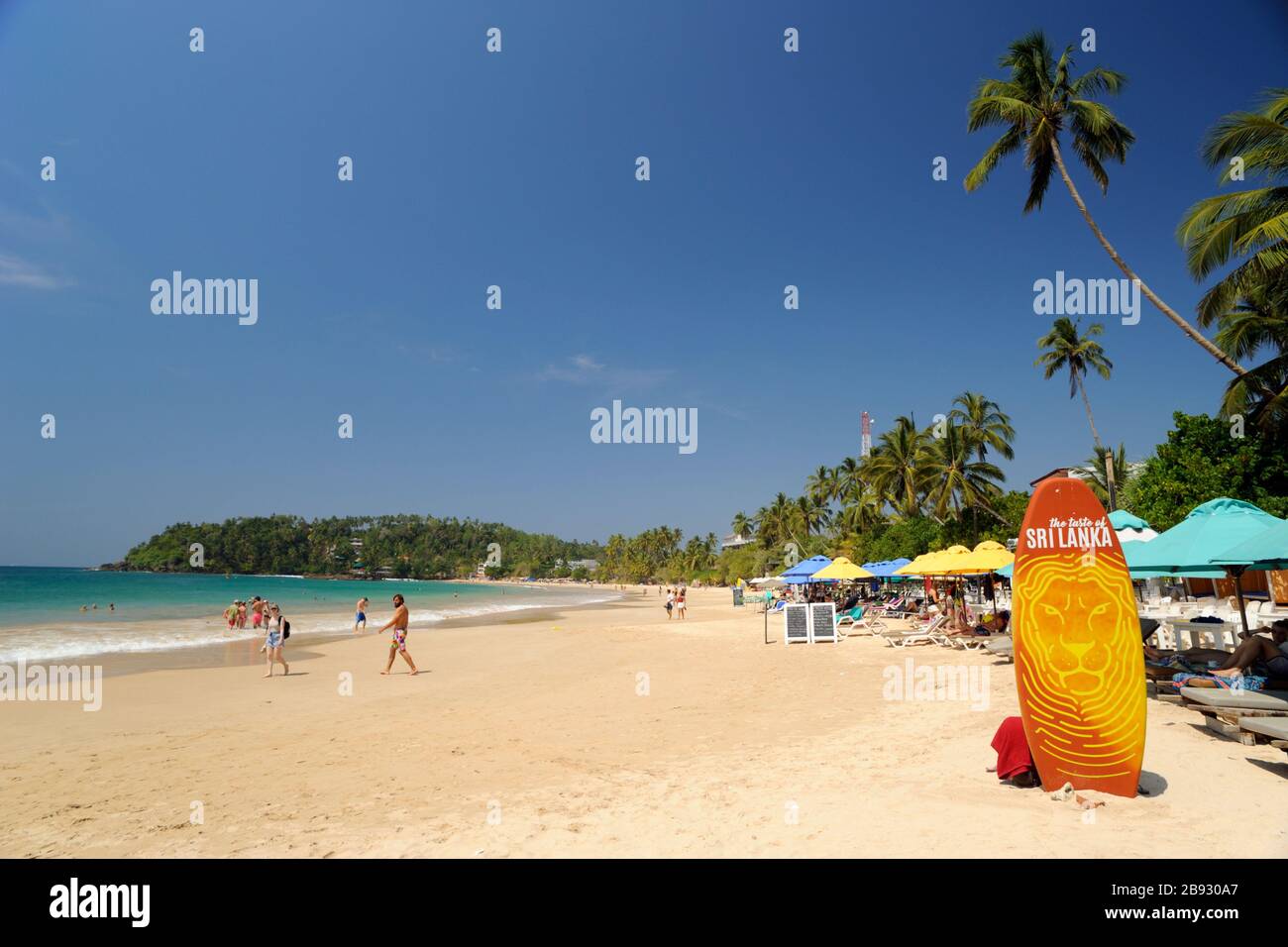 Sri Lanka, Mirissa beach Foto Stock