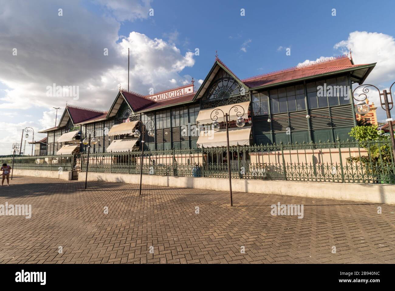 Mercato storico della città di Manaus Brasile Foto Stock