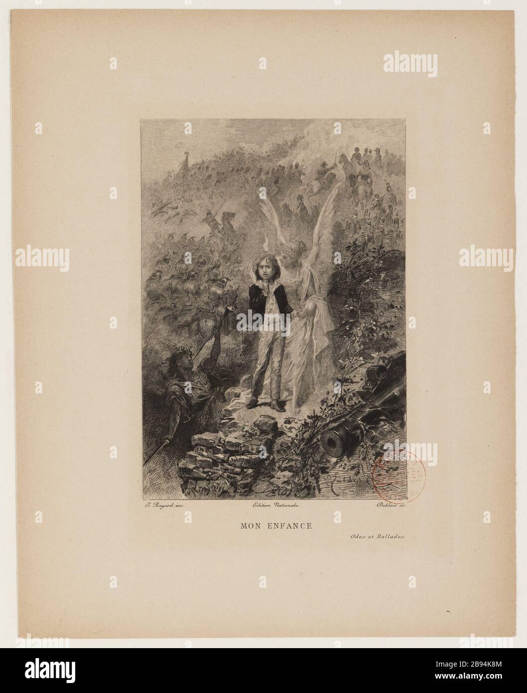 [Odes e ballate - Odes, Book V, Ode IX] la mia infanzia Foto Stock