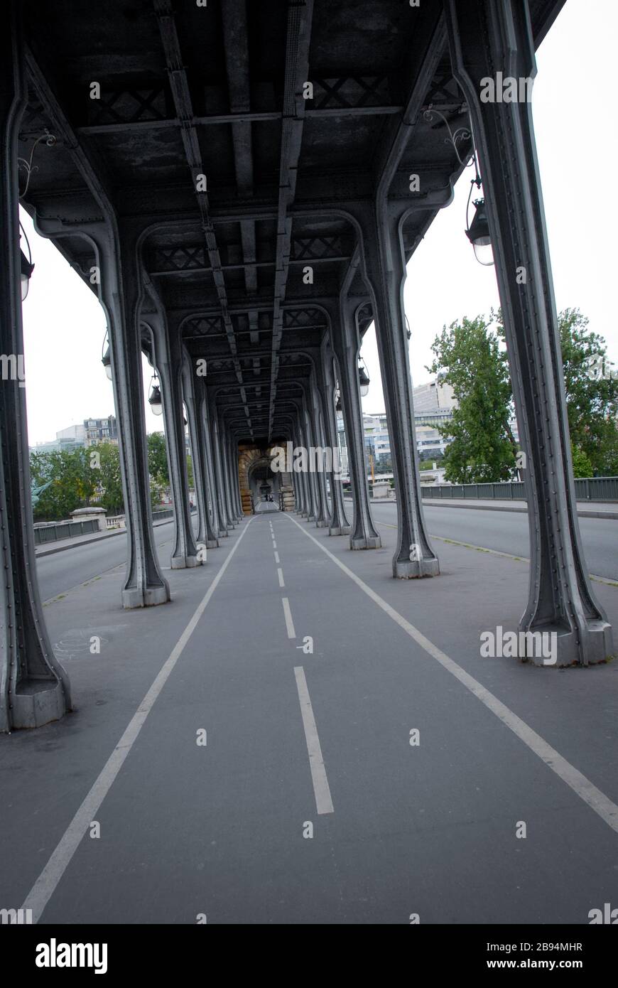 Ponte di inizio a Parigi Foto Stock