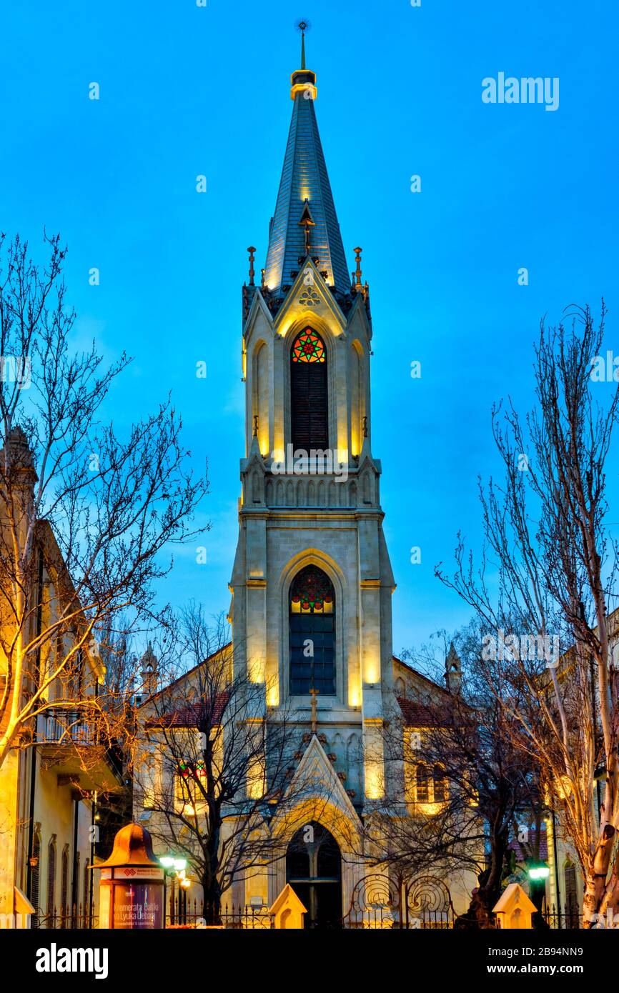 Chiesa del Salvatore, Baku, Azerbaigian Foto Stock