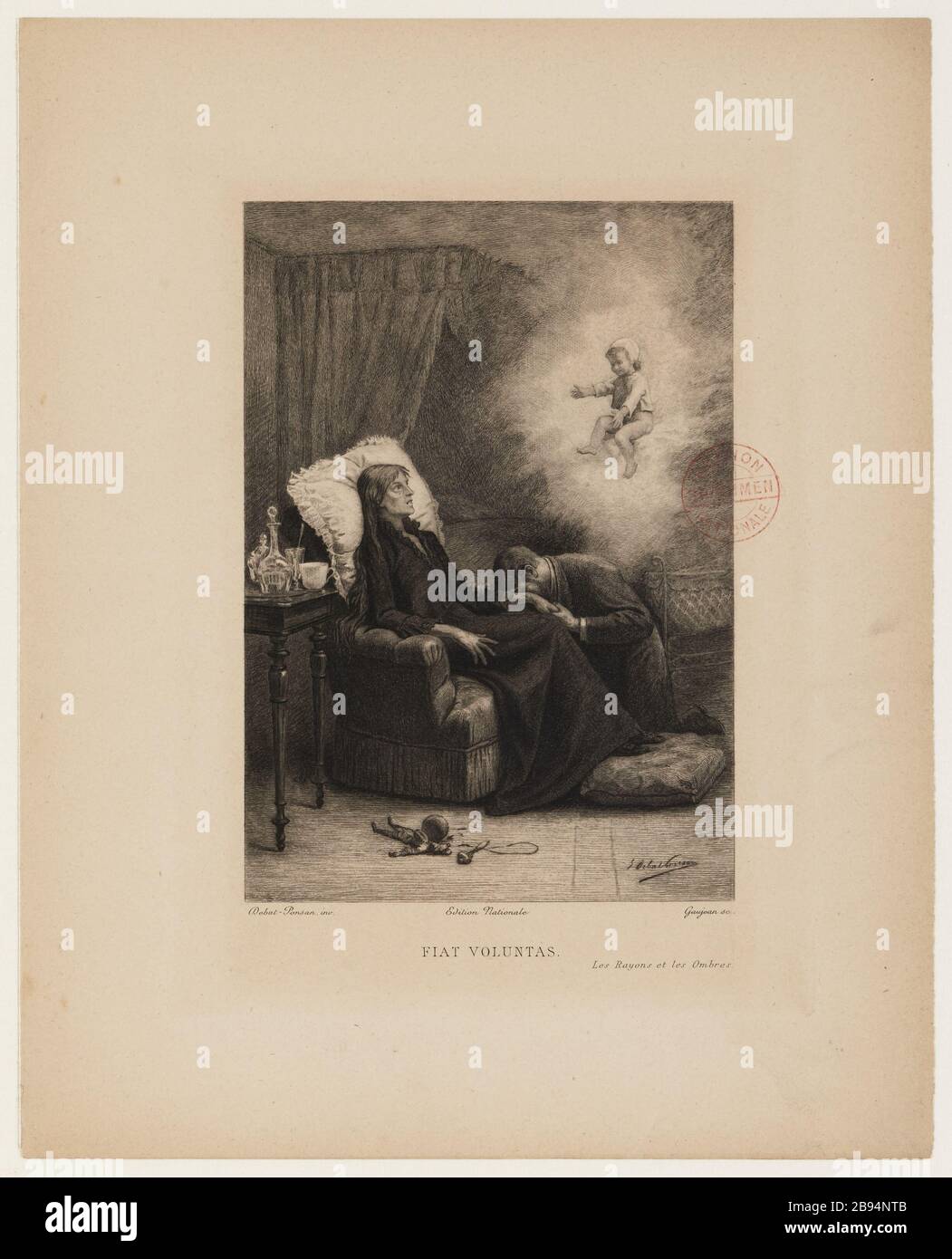 [Radium et les ombres, XI] Fiat volontariamente Foto Stock