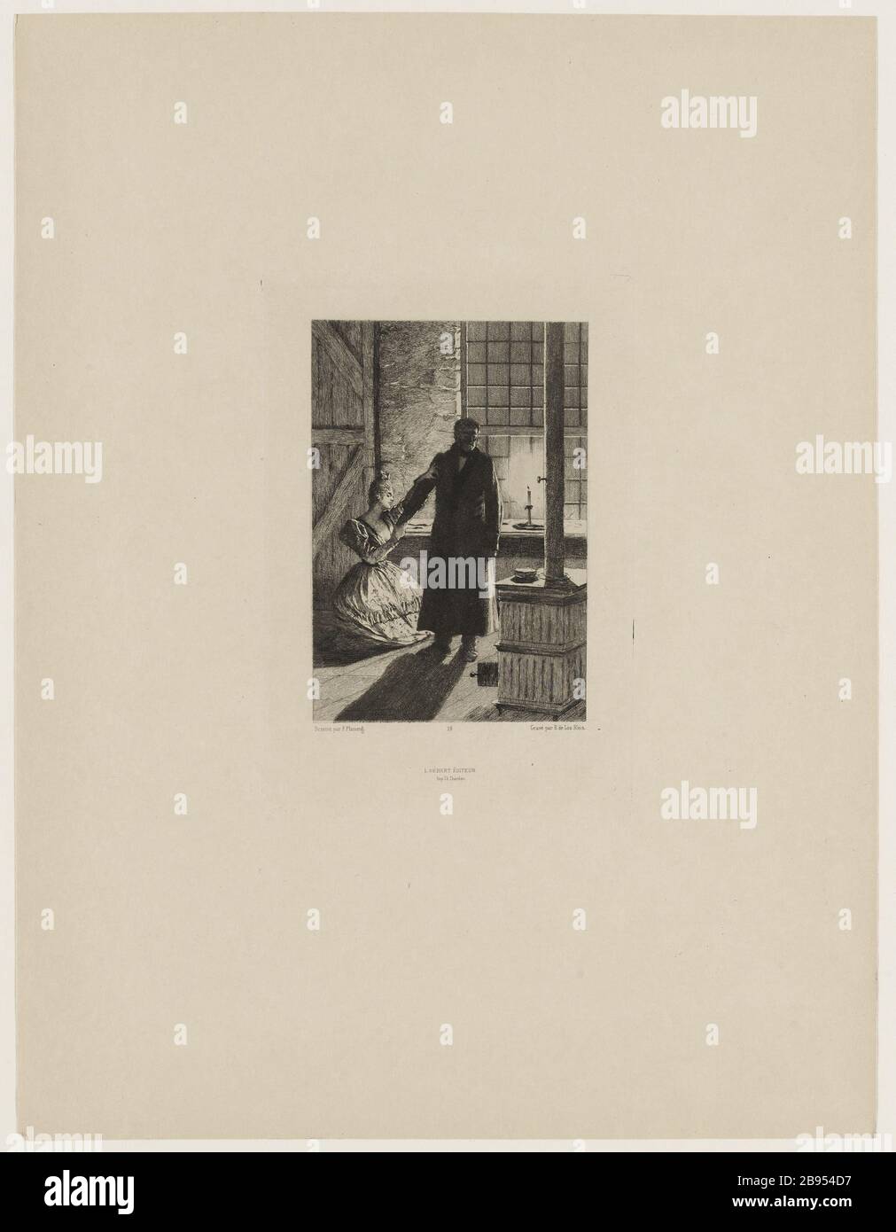 19 [Les Misérables, parte i, Libro V, Capitolo XIII: Soluzione di alcune questioni di polizia municipale.] Foto Stock