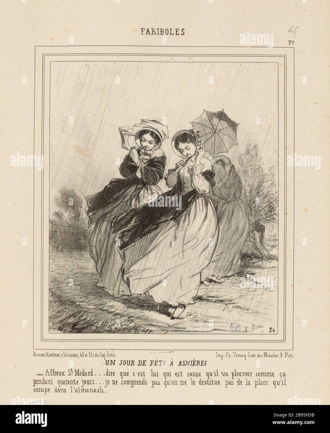 FARIBOLES 1 [targa 71] (titolo registrato (lettera)) Foto Stock