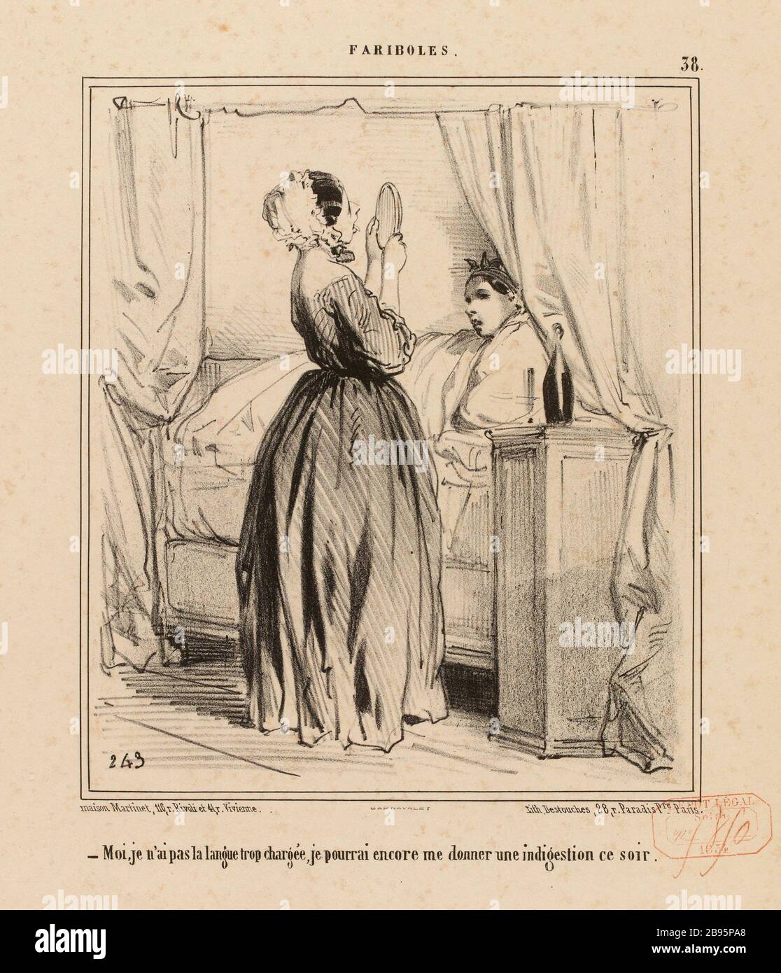 FARIBOLES 2 [targa 38] (come registrato (lettera)) Foto Stock