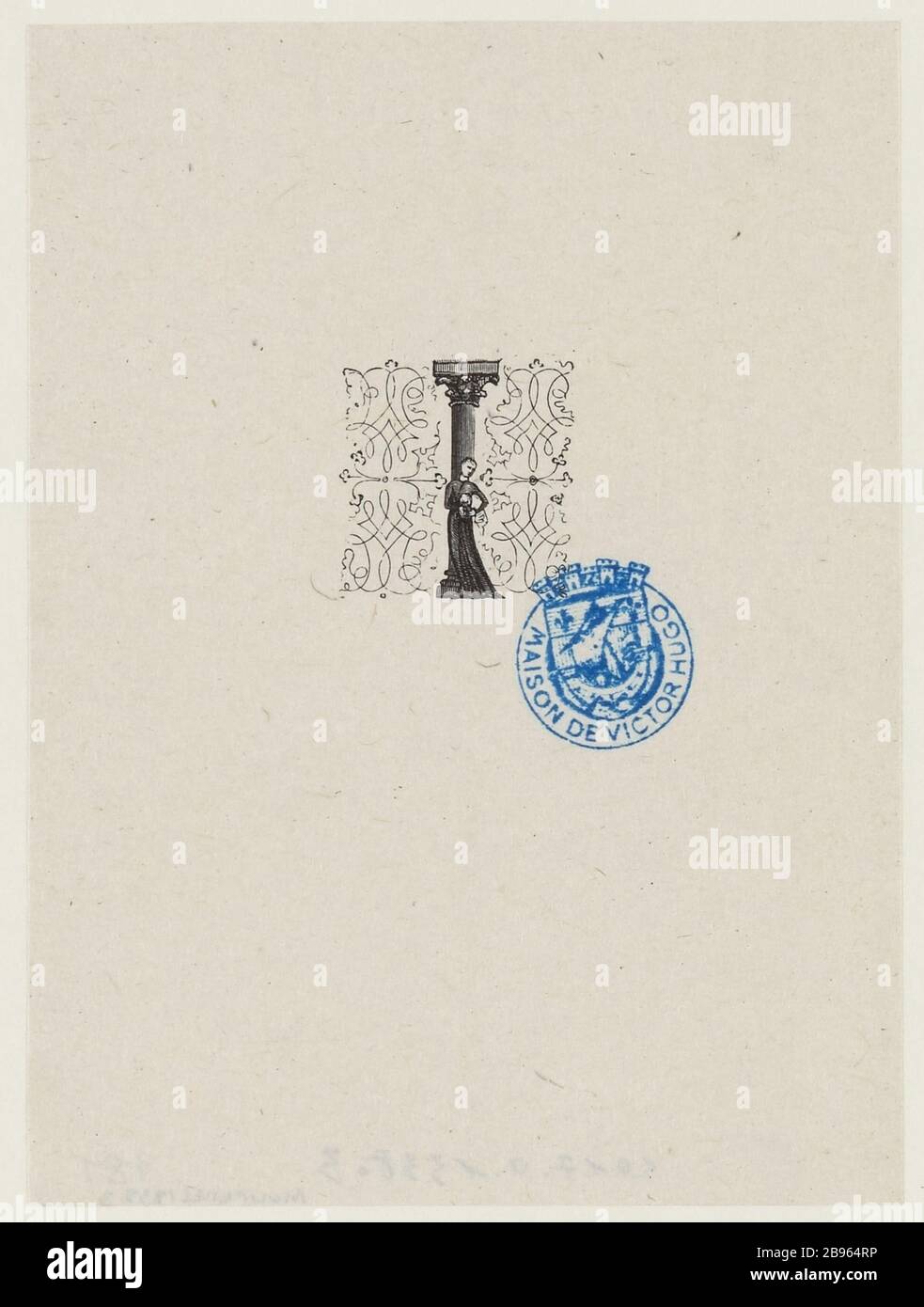 Notre Dame de Paris, il quarto libro. I Lettrina Foto Stock