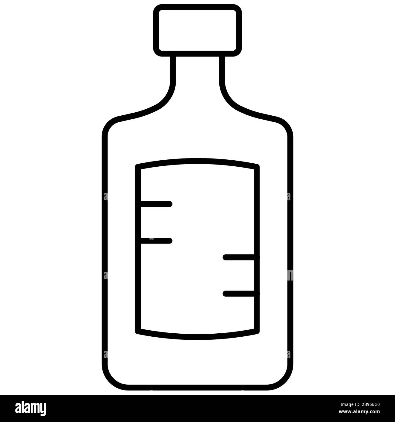 Boccetta di medicina Foto Stock