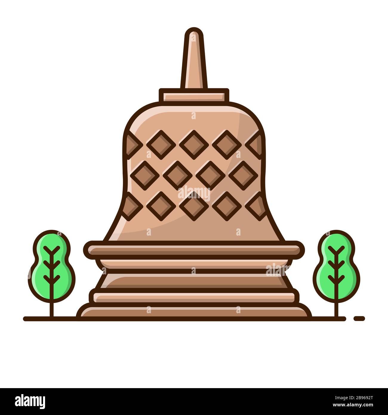 Brahmavihara Arama Foto Stock