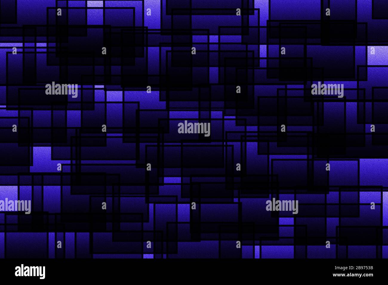 forme e colori si sovrappongono e parzialmente trasparenti per l'uso come sfondo Foto Stock