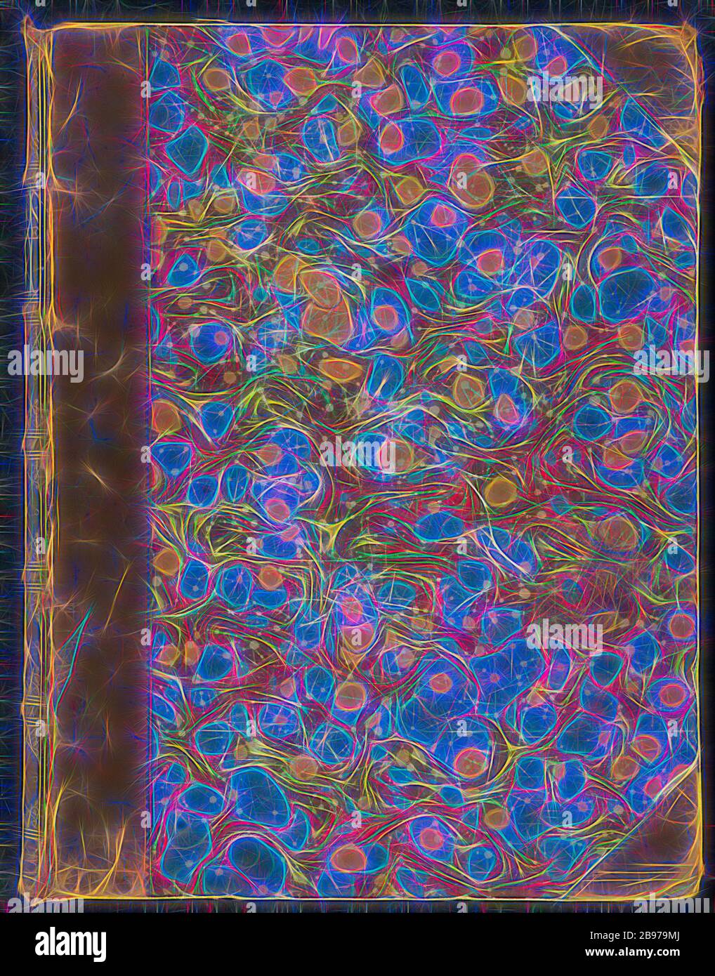 The Art Journal Illustrated Catalog: The Industry of All Nations 1851., Unknown maker, German, 1851, Engraving / Woodcut, chiuso: 33 × 25,8 × 3,5 cm (13 × 10 3/16 × 1 3/8 in.), Reimagined by Gibon, design di calore allegro di luminosità e raggi di luce radianza. Arte classica reinventata con un tocco moderno. La fotografia ispirata al futurismo, che abbraccia l'energia dinamica della tecnologia moderna, del movimento, della velocità e rivoluziona la cultura. Foto Stock