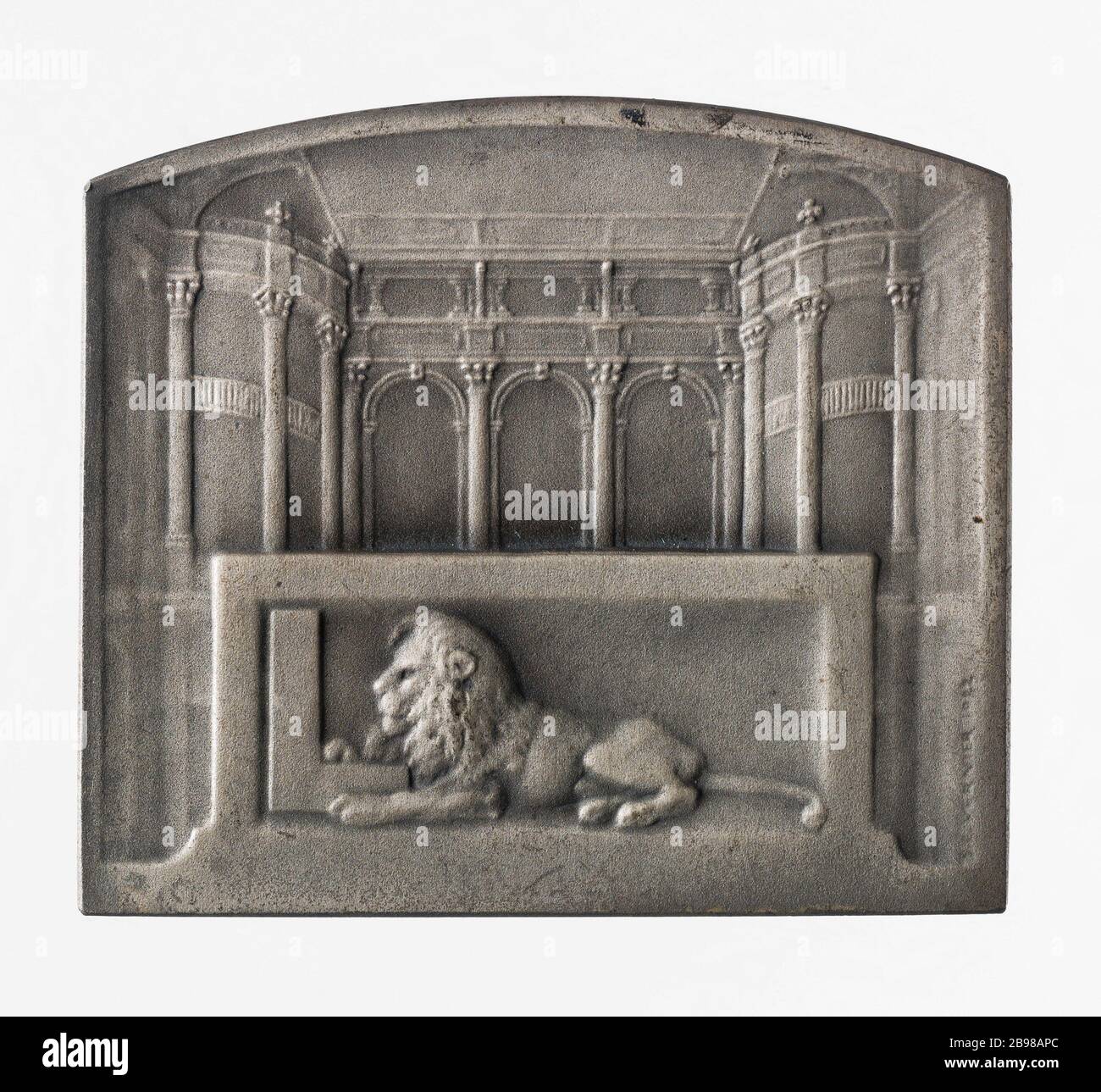 Grandi magazzini Louvre René Lebois, 1919-191949 Emile-Séraphin Vernier (1852-1927). Grands magasins du Louvre, René Lebois. Argent. 1922. Parigi, musée Carnavalet. Foto Stock
