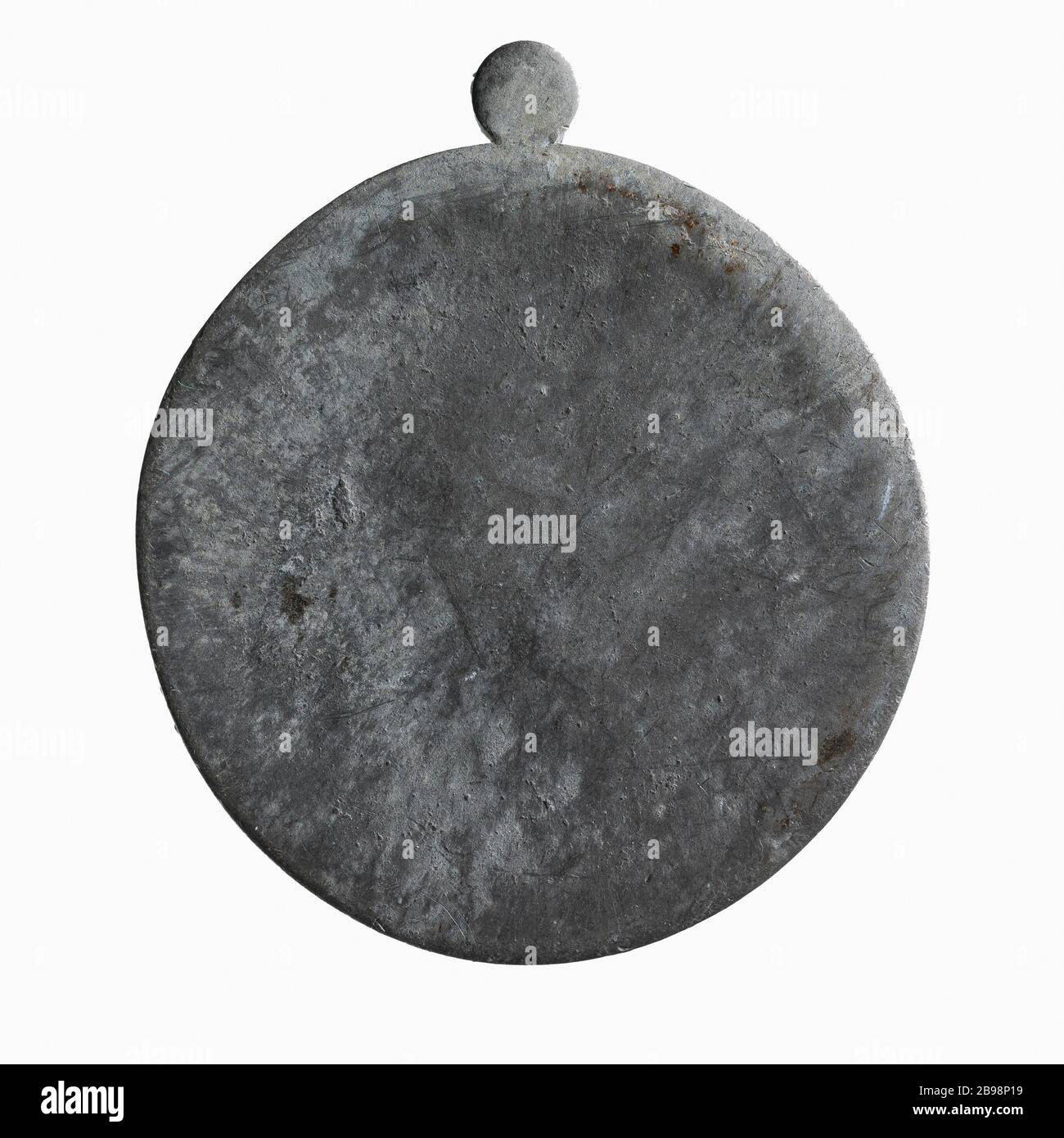 Situazione politica in Francia nel 1849 (titolo fittizio) Médaille représentant la situation politique de la France it 1849. Plomb, 1849. Parigi, musée Carnavalet. Foto Stock