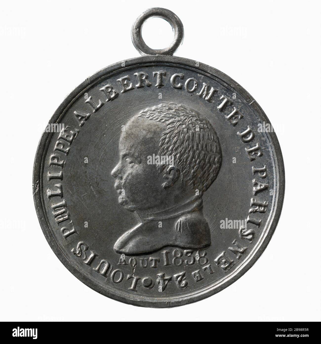 Nascita e Battesimo di Luigi Filippo Alberto Conte di Parigi (1838-1894), 24 agosto 1838 e 2 maggio 1841 (titolo fittizio) Naissance et baptême de Louis-Philippe Albert comte de Paris (1838-1894), 24 août 1838 et 2 mai 1841. Estain, 1841. Parigi, musée Carnavalet. Foto Stock