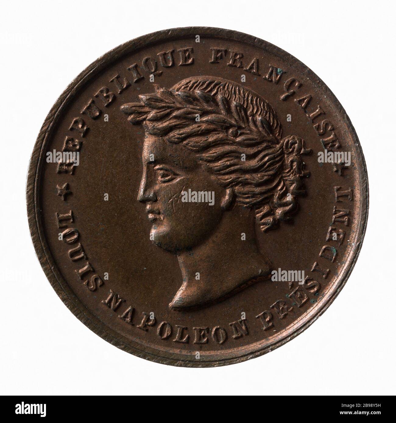 Governo provvisorio della Repubblica, 1848 (titolo fittizio) Anonyme. Gouvernement provisoire de la République, 1848. Laiton. Parigi, musée Carnavalet. Foto Stock