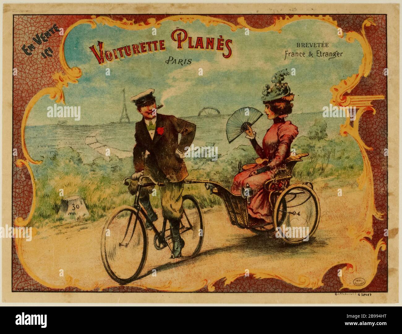 Aerei carrelli Foto Stock