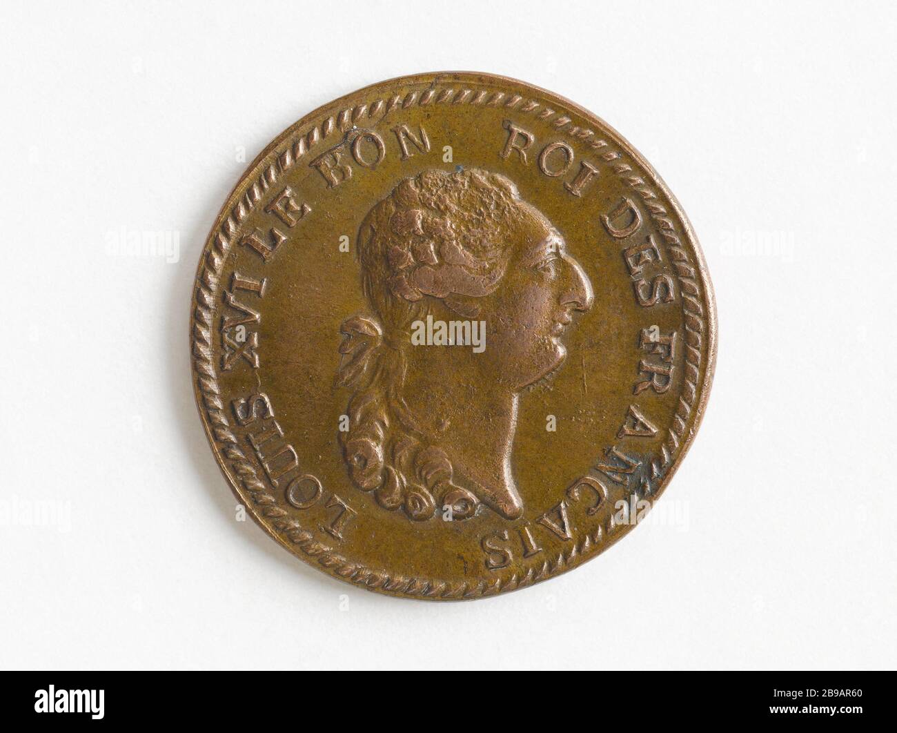 ABBANDONO DEI PRIVILEGI, 4 AOUT 1789 abbandono dei privilegi, 4 août 1789. Cuivre. Parigi, musée Carnavalet. Foto Stock