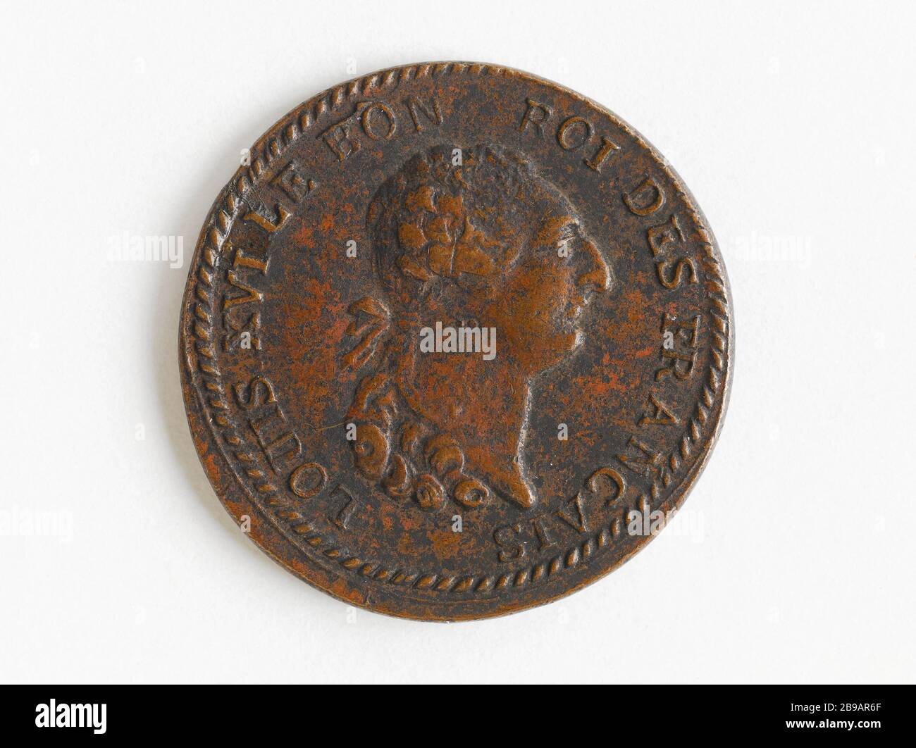 ABBANDONO DEI PRIVILEGI, 4 AOUT 1789 abbandono dei privilegi, 4 août 1789. Cuivre. Parigi, musée Carnavalet. Foto Stock