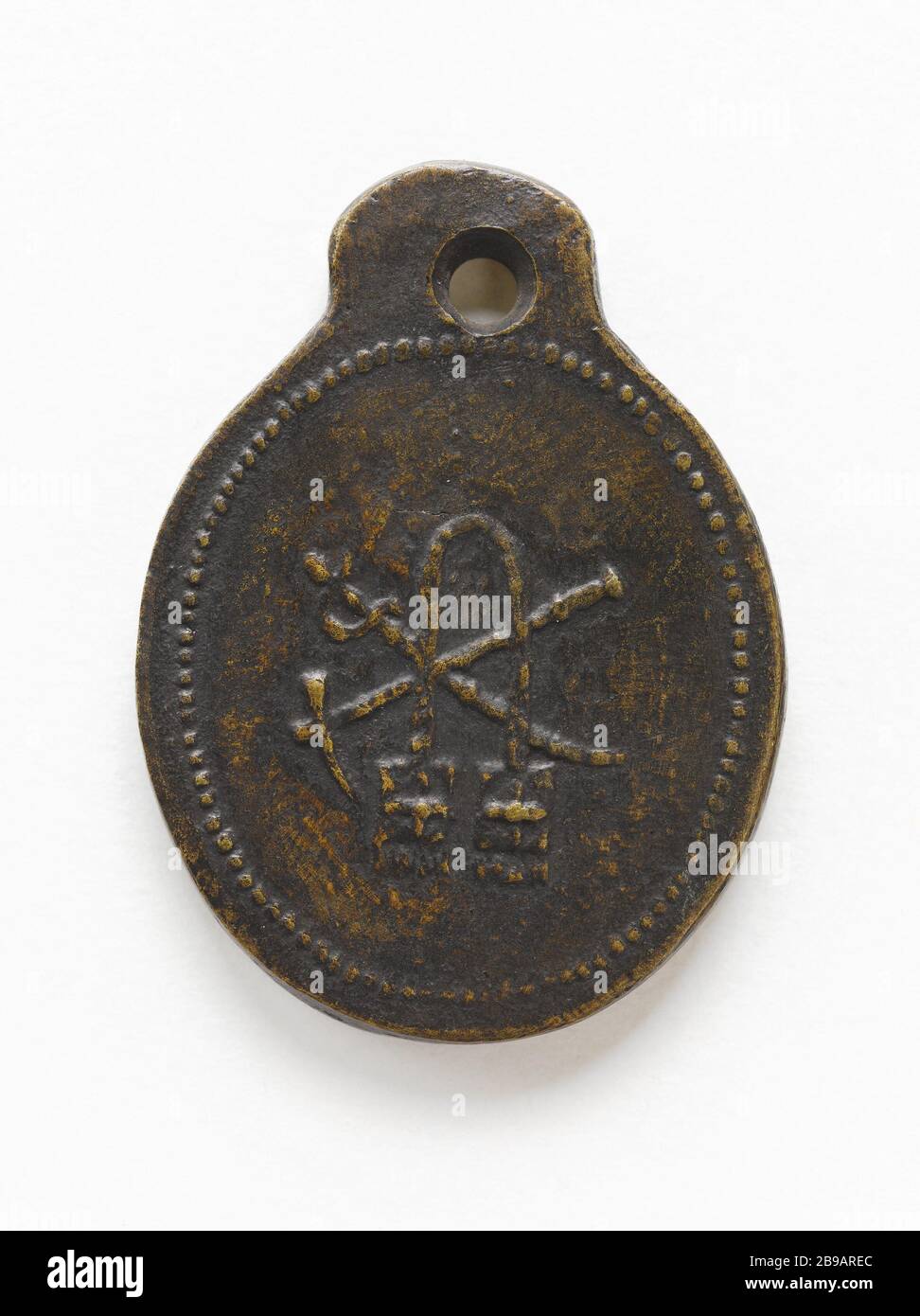 TRE LIVELLI RIUNIONE 1789 Les trois ordres réunis, 1789. Parigi, musée Carnavalet. Foto Stock