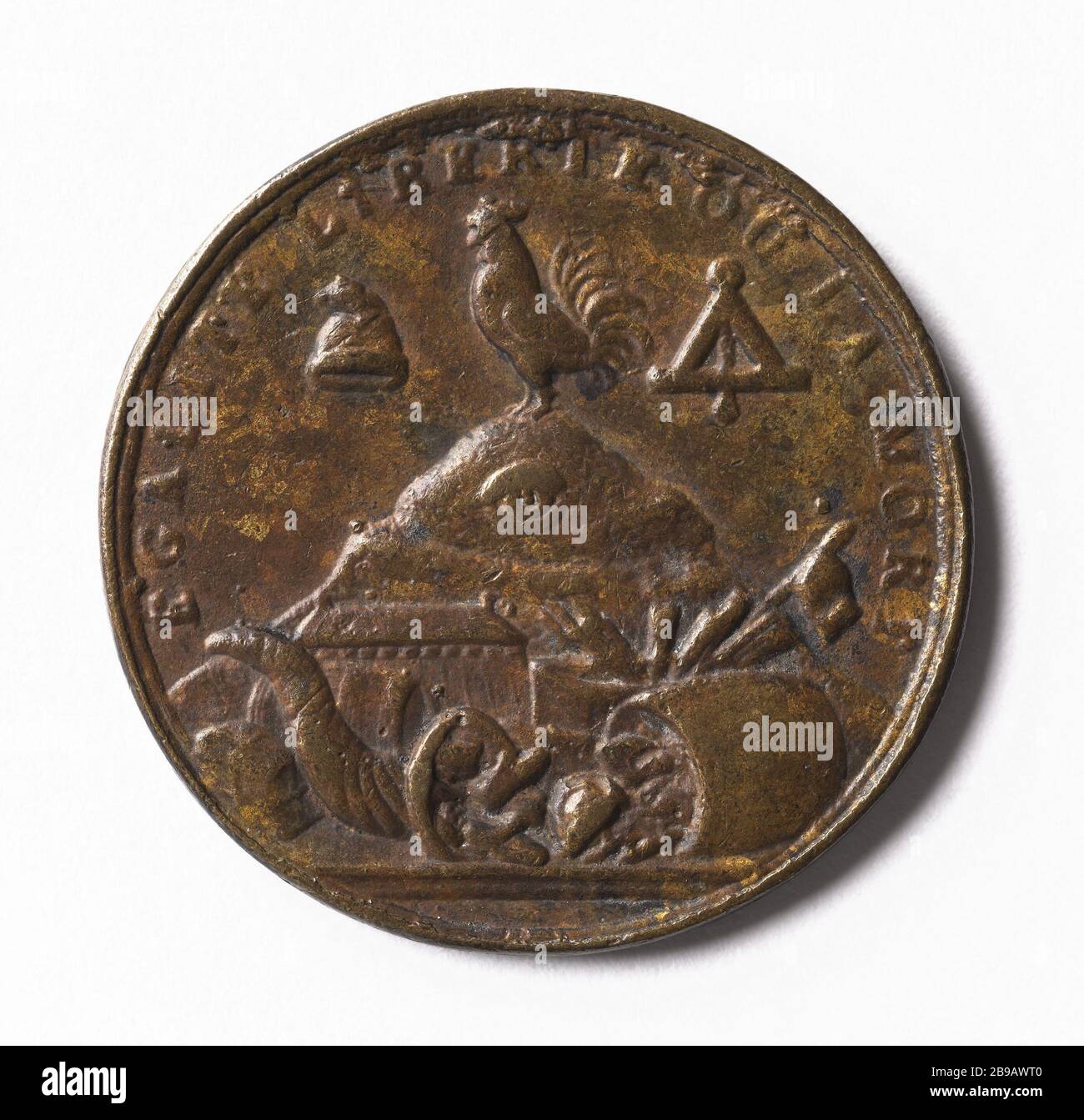Making workshop, 1793 (titolo fittizio) Atelier de confection. Bronzo, 1793. Parigi, musée Carnavalet. Foto Stock