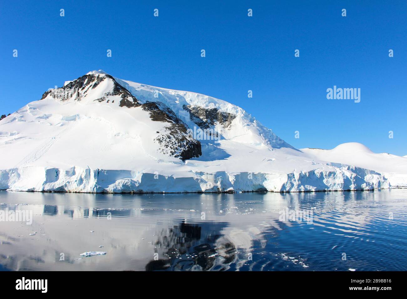 Paesaggio intorno alla Penisola Antartica, Arcipelago di Palmer, Antartide Foto Stock
