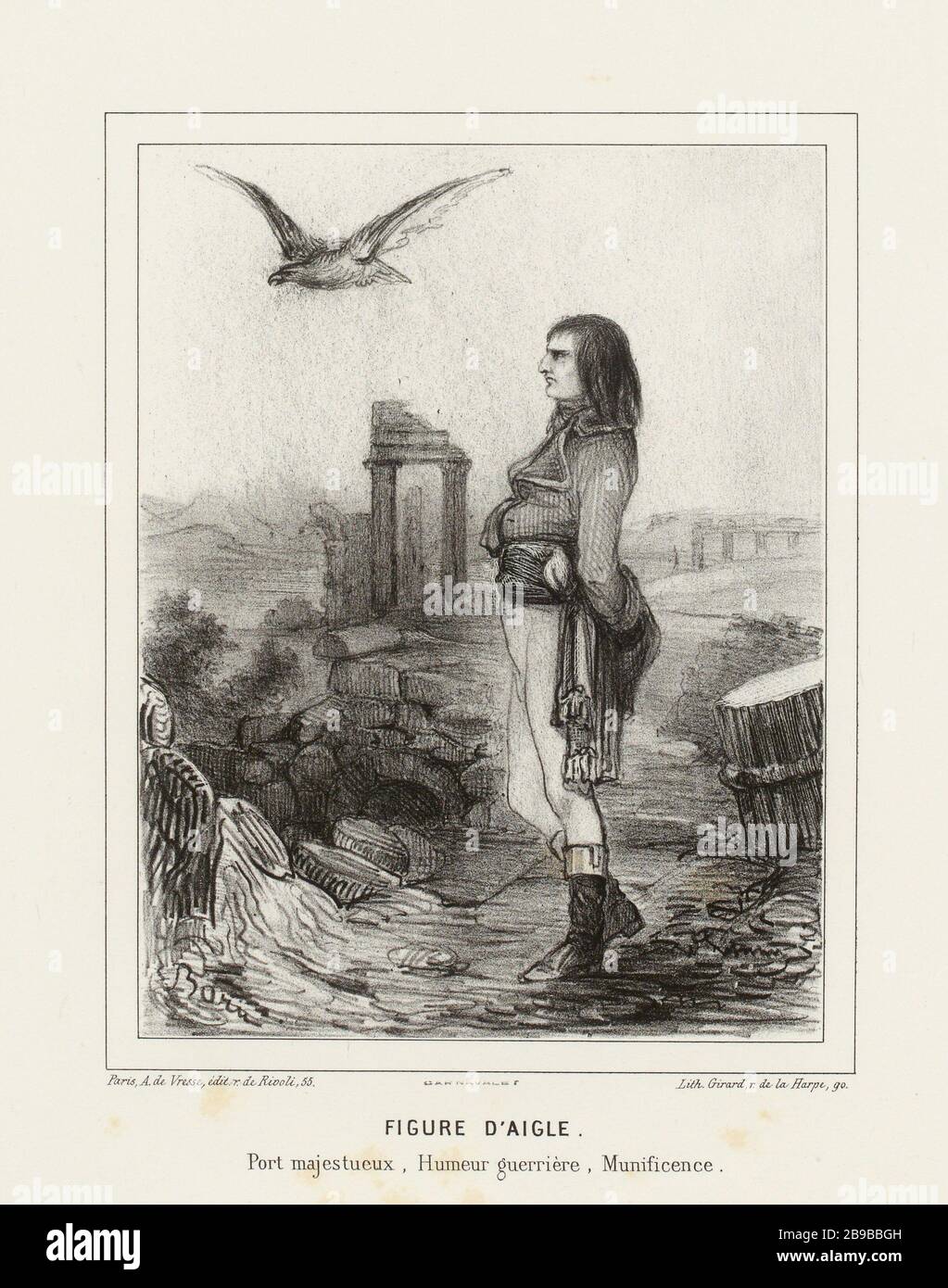 FIGURA EAGLE (titolo registrato) |. ANIMALIANA (nel suo complesso). Foto Stock