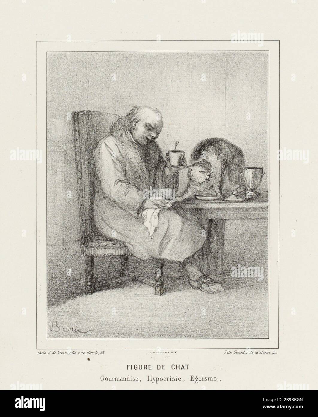 . FIGURA CAT (titolo registrato) |. ANIMALIANA (nel suo complesso) Foto Stock