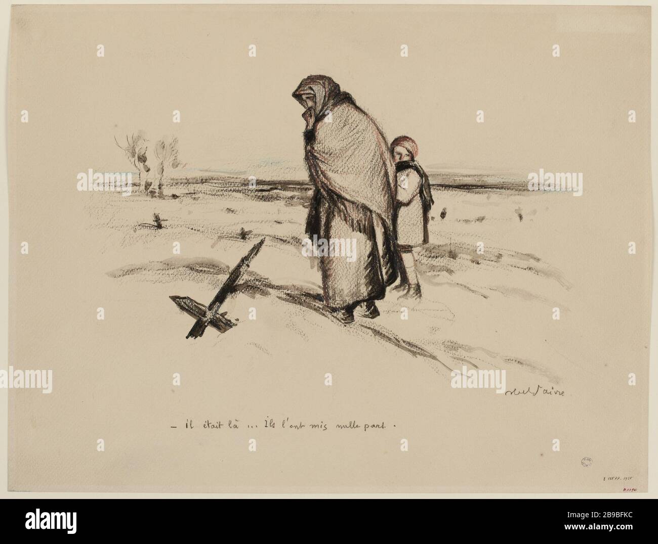 Le tombe militari. Foto Stock