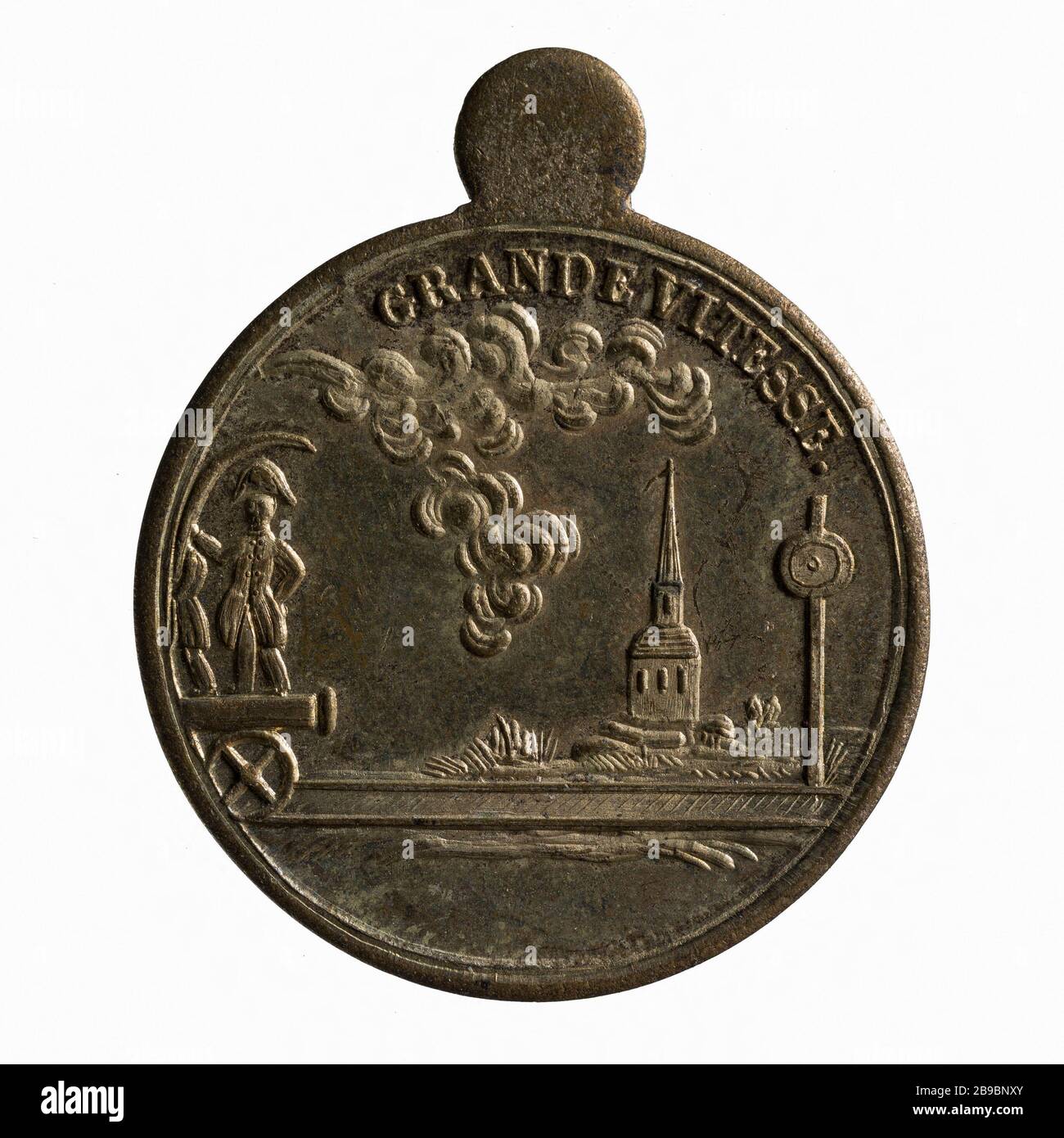 Satira della rapida successione dei regimi politici nel 1848 (titolo fittizio) Anonyme. Satire de la succession rapide des régimes politiques en 1848. Parigi, musée Carnavalet. Foto Stock