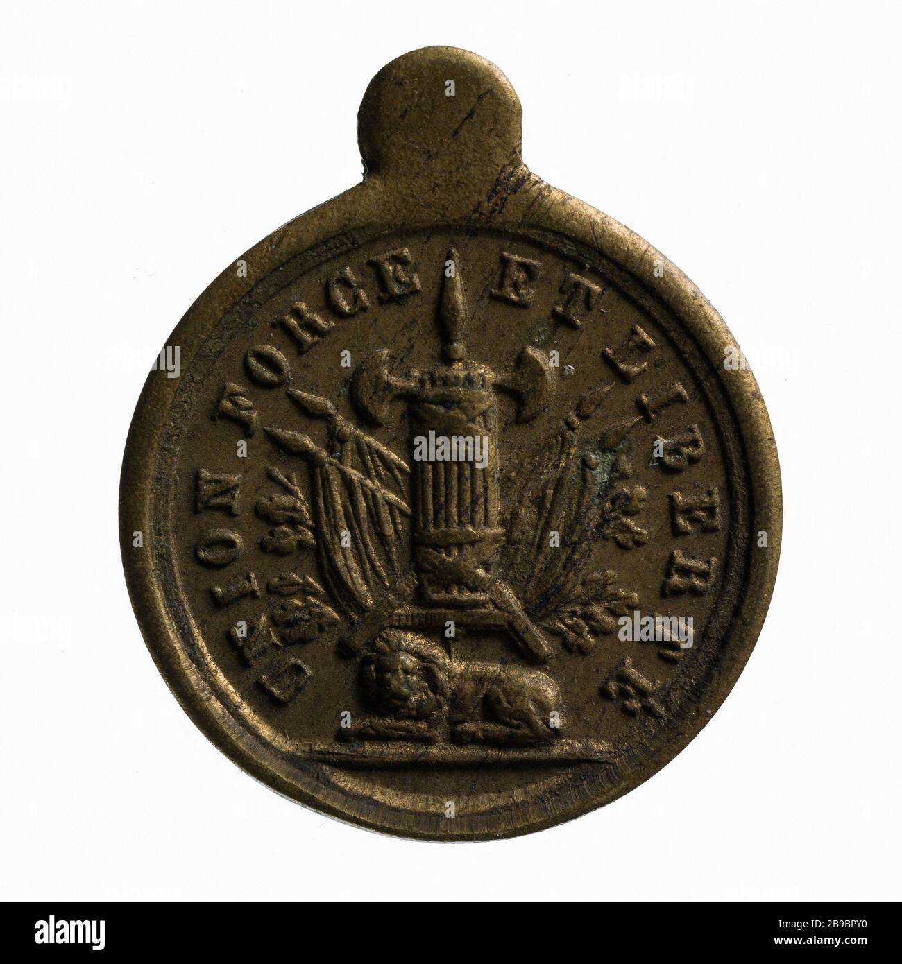 Giorni rivoluzionari del febbraio 1848 (titolo fittizio) Anonyme. Journées révolutionnaires de février 1848-1850. Parigi, musée Carnavalet. Foto Stock