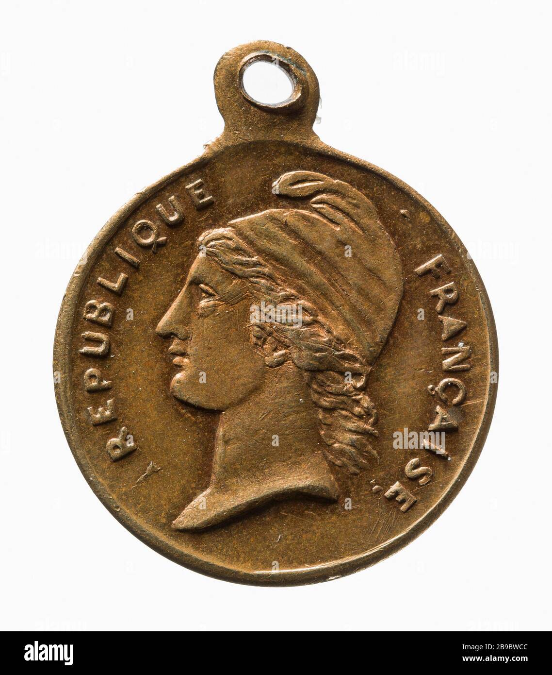 Proclamazione della Repubblica 4 settembre 1870 (titolo fittizio) proclamazione de la République le 4 settembre 1870. Laiton, 1870. Parigi, musée Carnavalet. Foto Stock