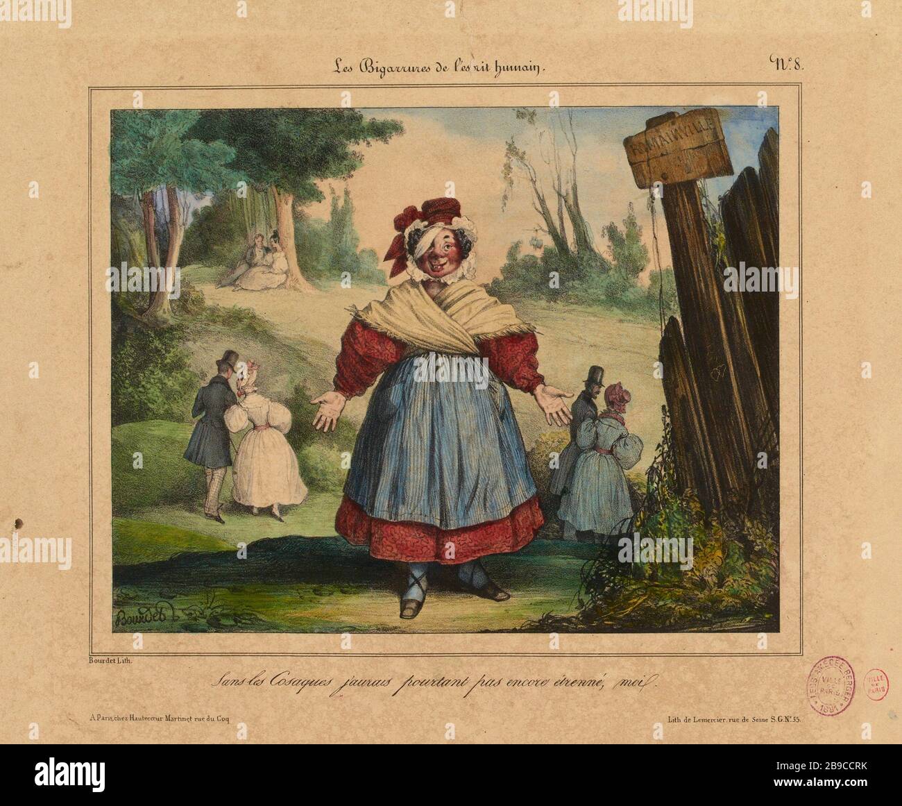 Senza il Cossacks jaurais non ancora rilasciato, me. / N ° 8 (IFF 7) (titolo registrato) | le striature della mente umana (nel suo insieme). Foto Stock