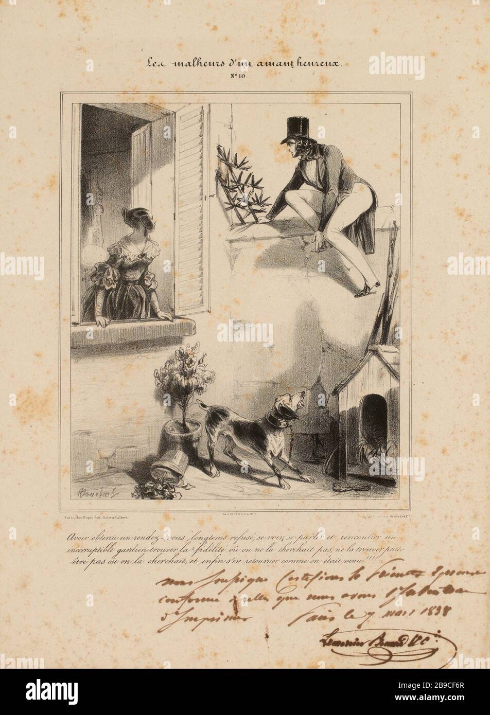 Ottenere un appuntamento a lungo rifiutato [...] 10 (titolo registrato) |. Le disgrazie di un amante felice (nel suo complesso). Foto Stock