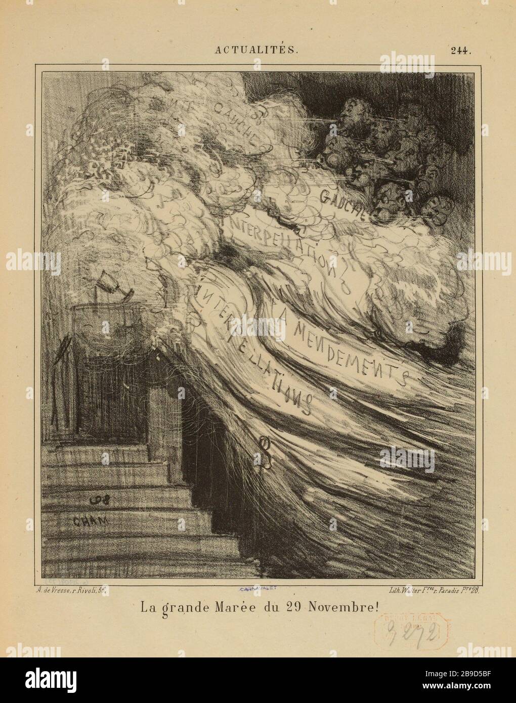 La grande marea di novembre 29! / 244. (Titolo registrato) | Notizie (sotto tutti) Foto Stock