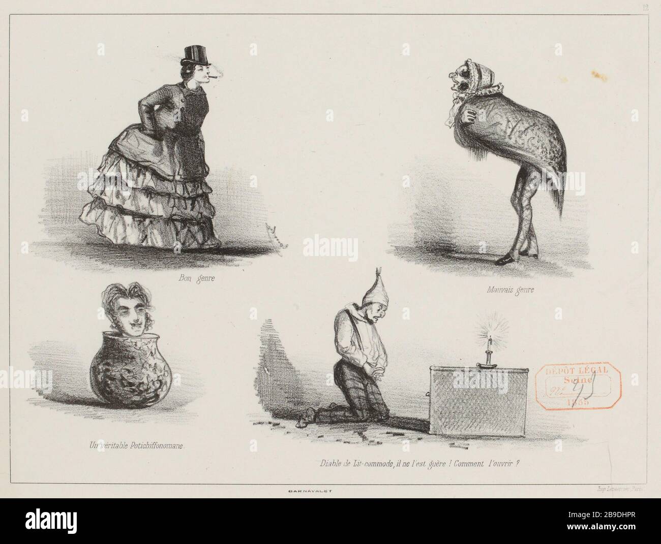 Buon genere / sbagliato tipo [...] / 12. (Come elencato) | la punta della mia matita (come un insieme). Foto Stock