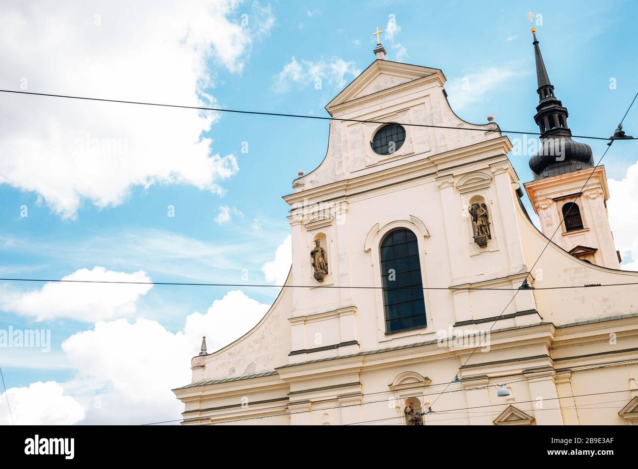 Chiesa di San Tommaso a Brno, in Repubblica Ceca Foto Stock